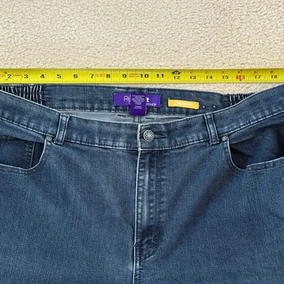Women's Plus Jeans, Right Fit by Catherine's Straight Leg, Size 18W - Picture 7 of 11